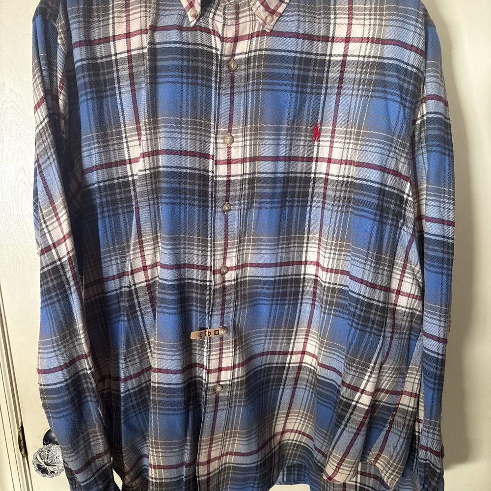 Ralph Lauren Multicolor Plaid Button-Down Shirt